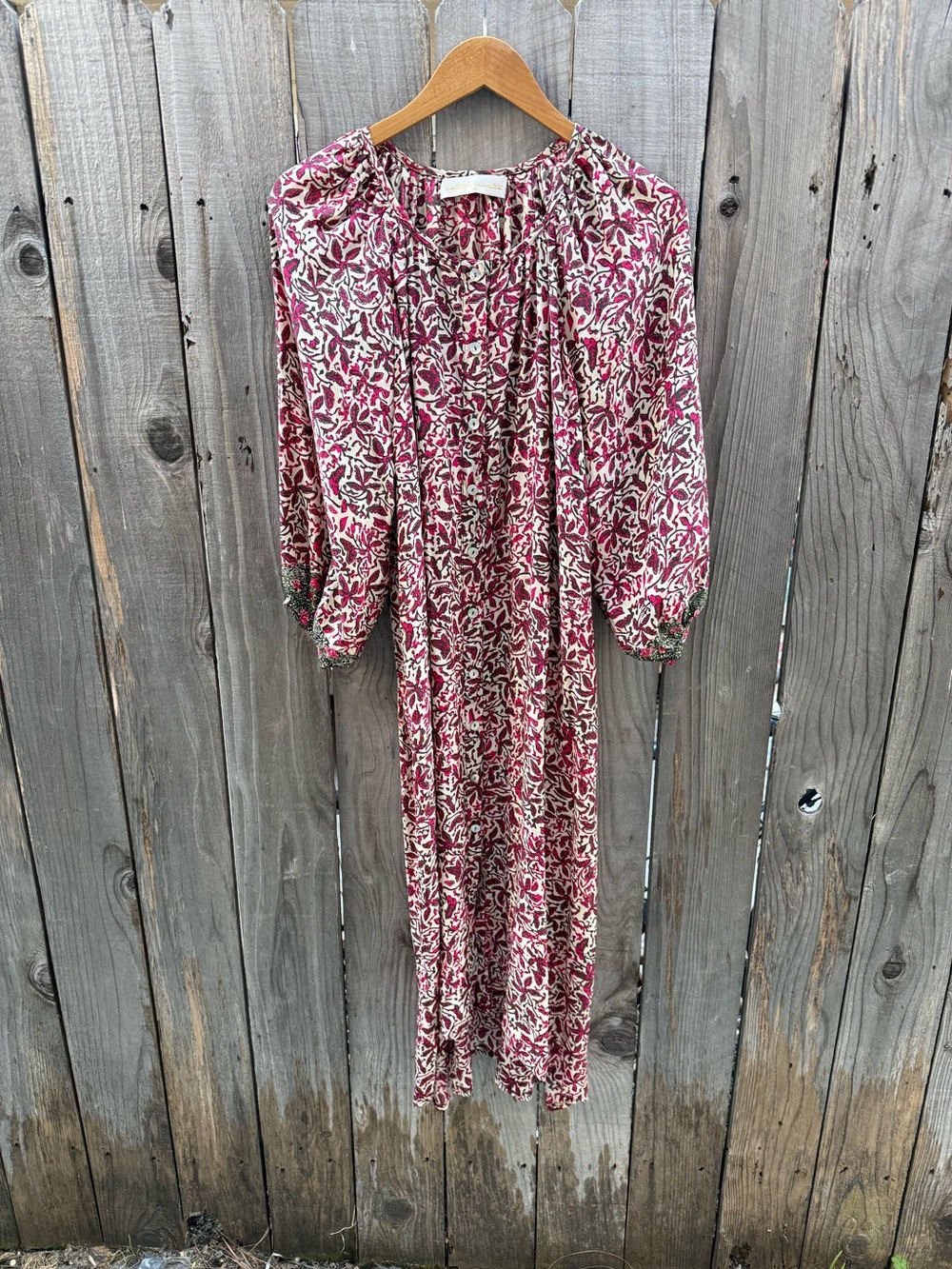 Natalie martin belted Button- Up midi dress